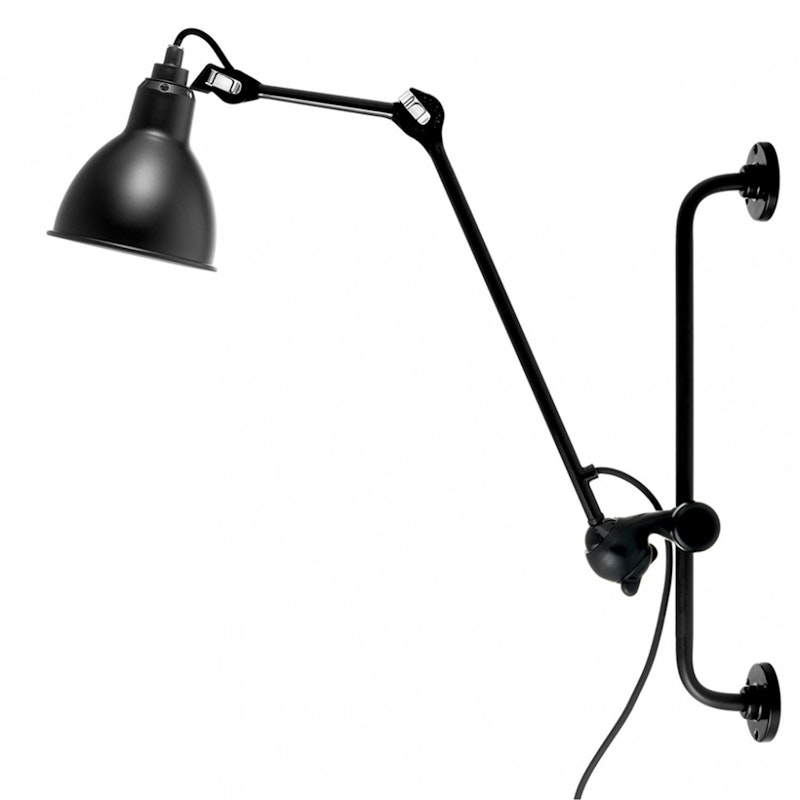 La Lampe Gras N°210 Vegglampe, Svart