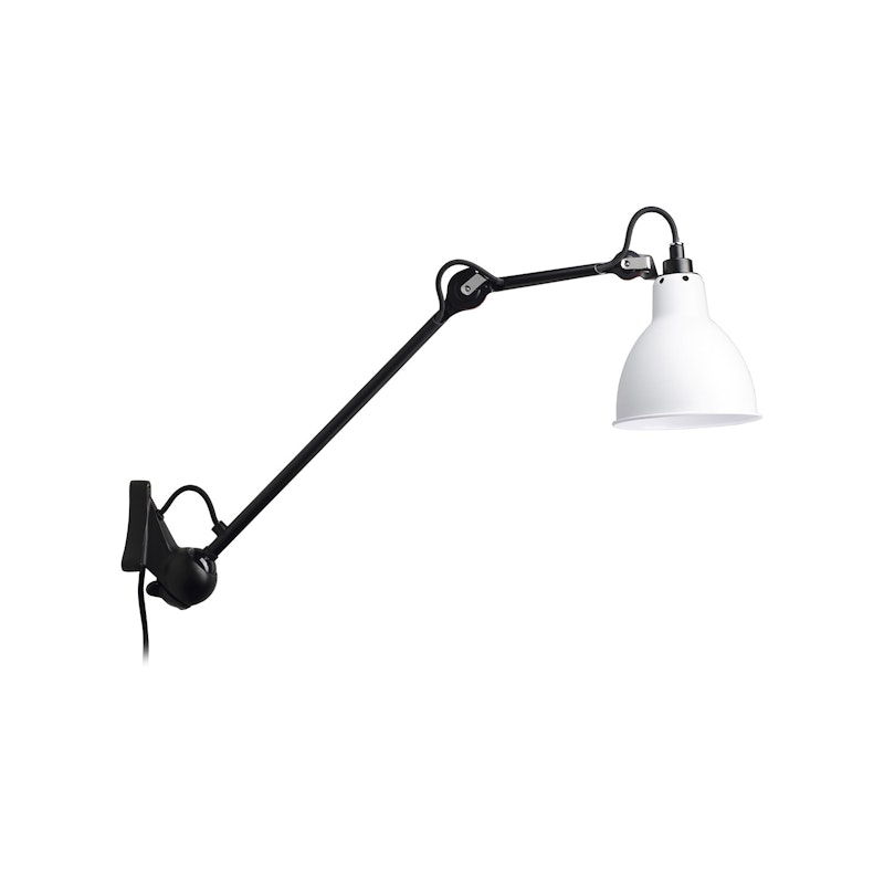 La Lampe Gras N°222 Vegglampe, Svart / Hvit