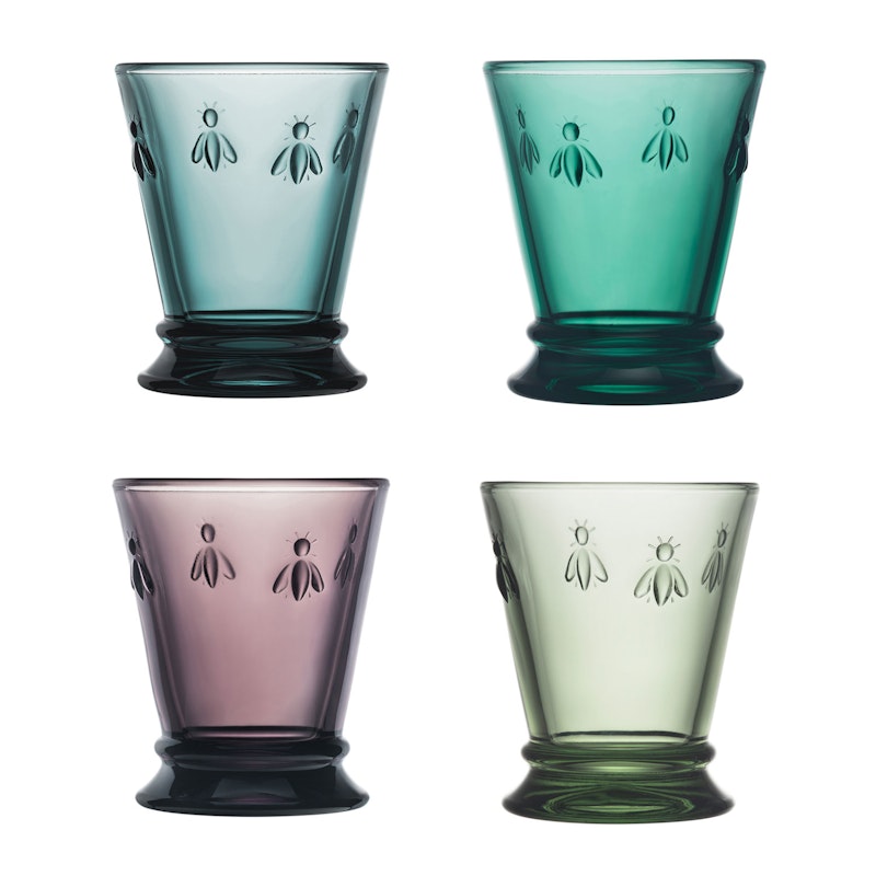 Abeille Drikkeglass Multi, 4-pk