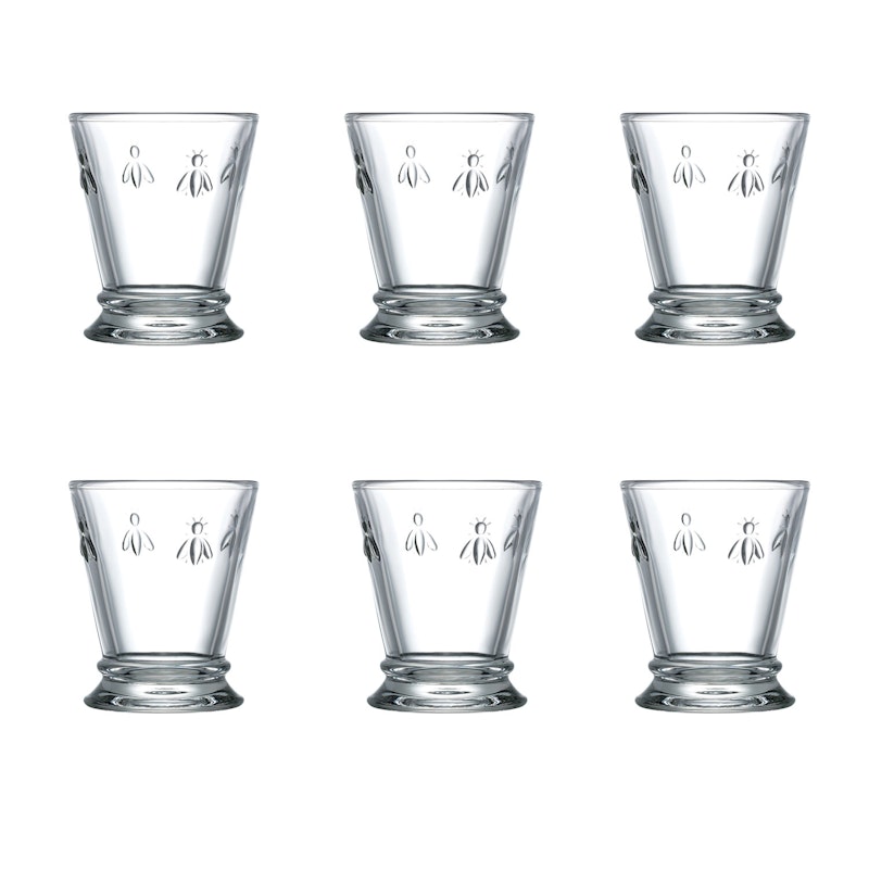 Abeille Drikkeglass 6-pk, Klar