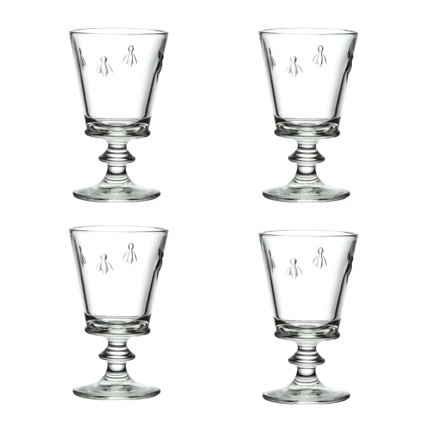 La Rochere Abeille Vin 24 Cl 4-pk -  Vinglass Glass Klar - 611001S4