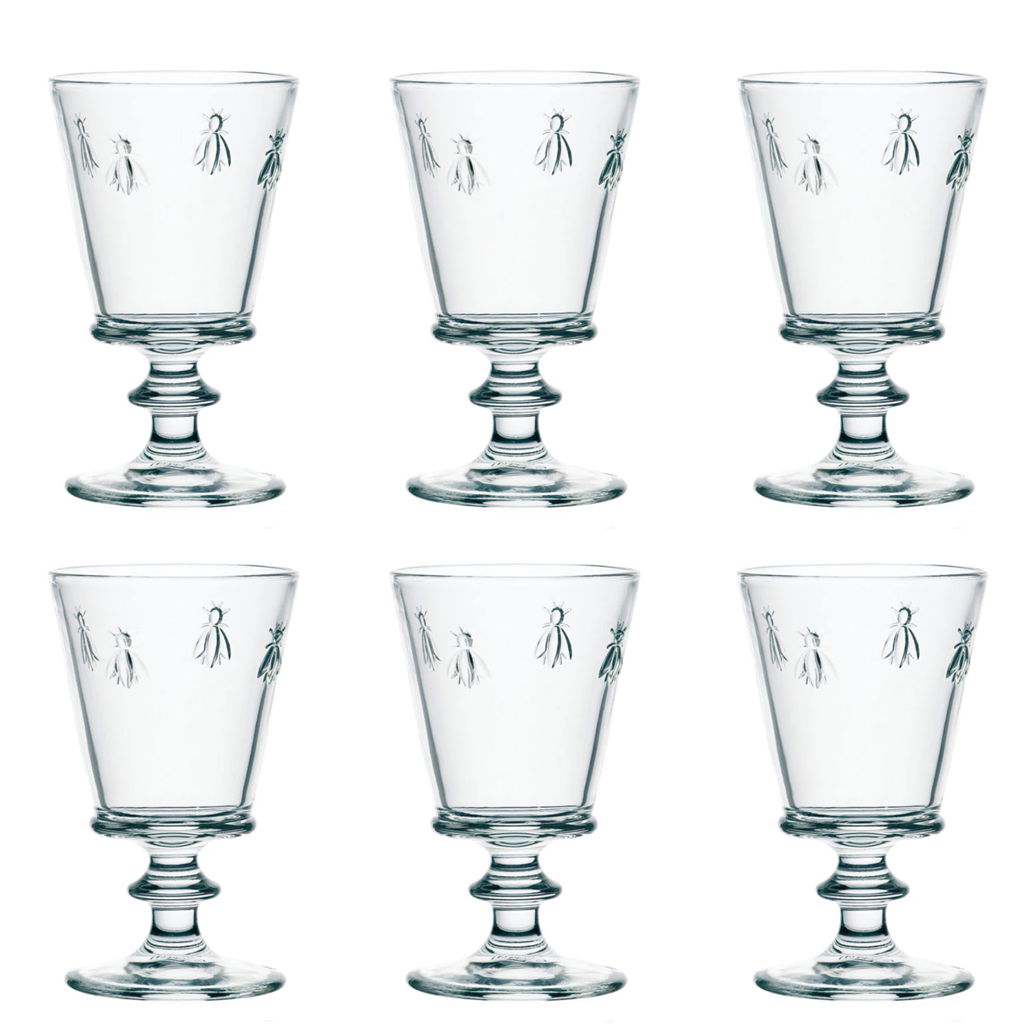 La Rochere Abeille Vin 35 Cl 6-pk -  Vinglass Glass Klar - 637101