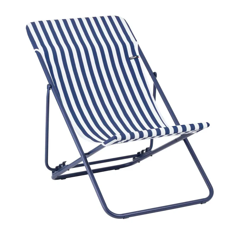 Maxi Transat Folding Deckchair, Blue