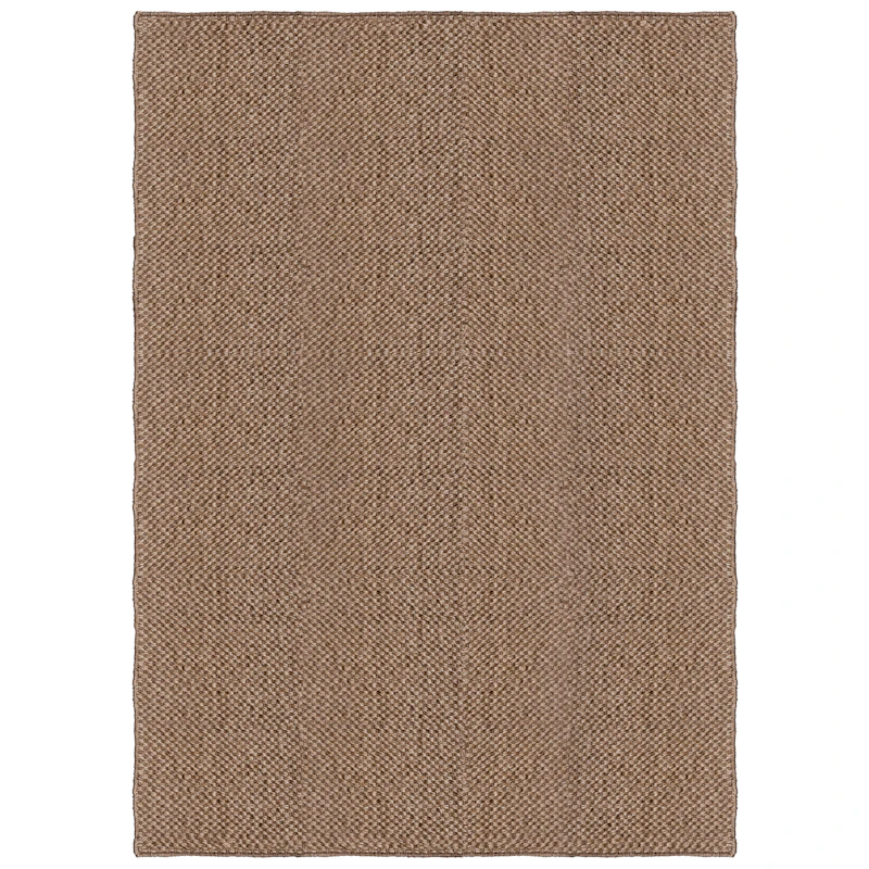 Basket Weave Sisalteppe 180x270 cm, Brun