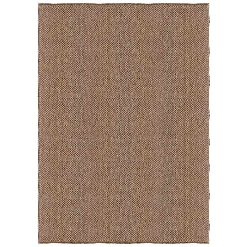 Basket Weave Sisalteppe 250x350 cm, Brun