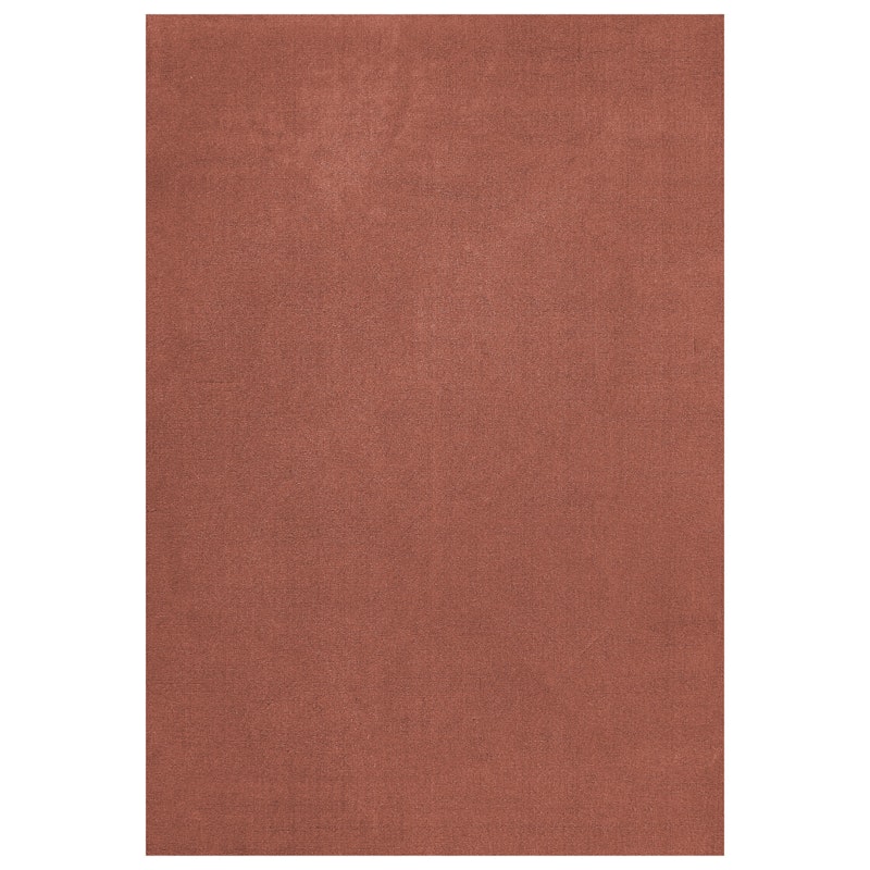 Classic Solid Ullteppe 300x400 cm, Red Ochre