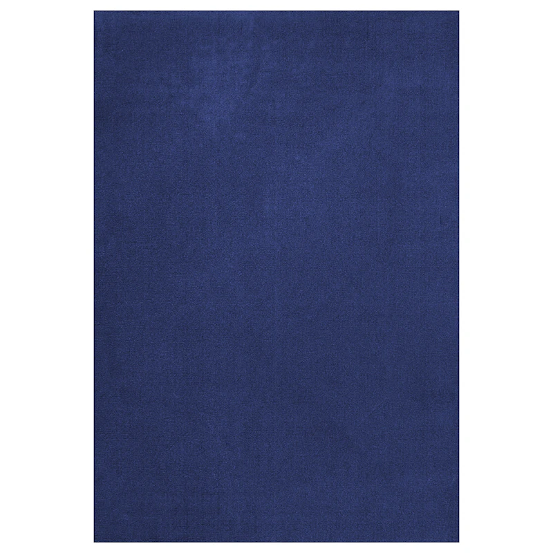 Classic Solid Ullteppe 300x400 cm, Blue Fonce