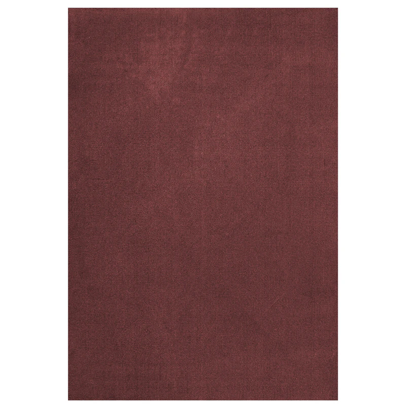 Classic Solid Ullteppe 250x350 cm, Ruby Red