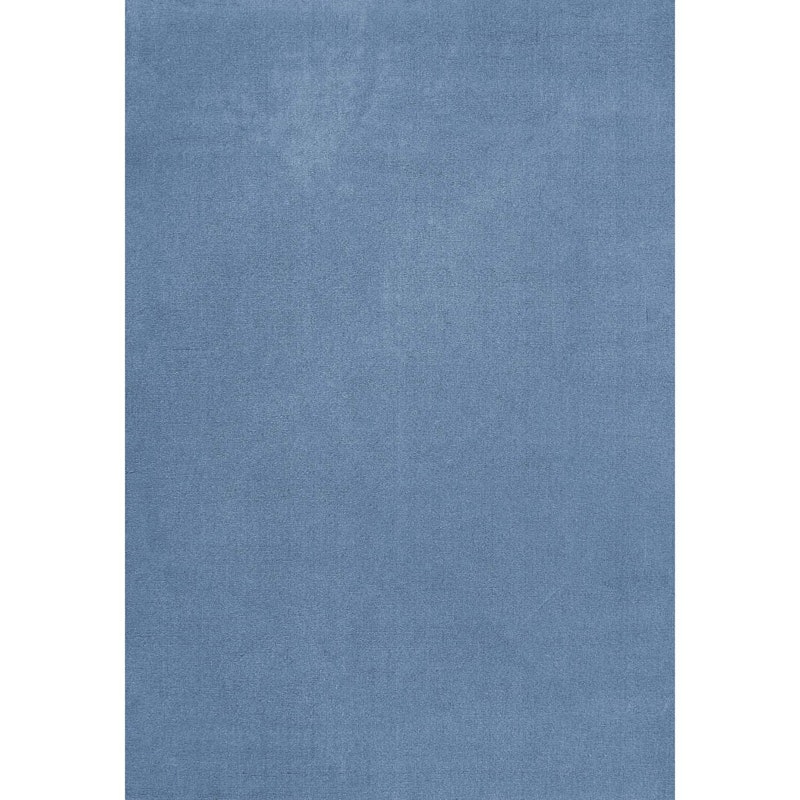 Classic Solid Ullteppe 180x270 cm, Cornflower Blue