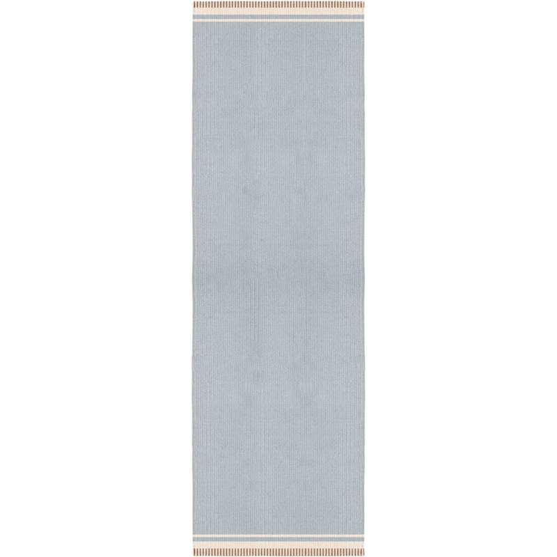 Röllakan Solid Ullteppe 75x240 cm, Sky Blue