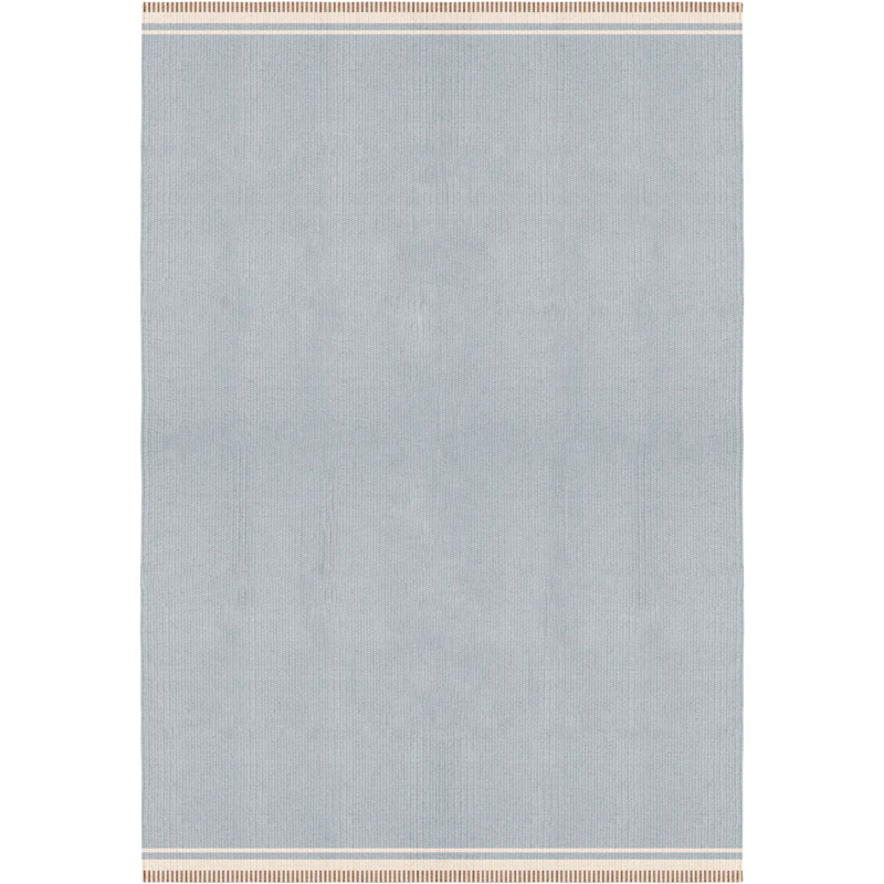 Röllakan Solid Ullteppe 180x270 cm, Sky Blue