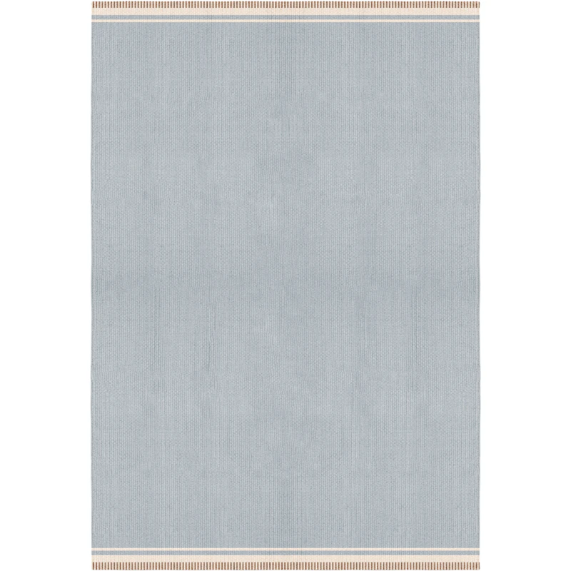 Röllakan Solid Ullteppe 200x300 cm, Sky Blue