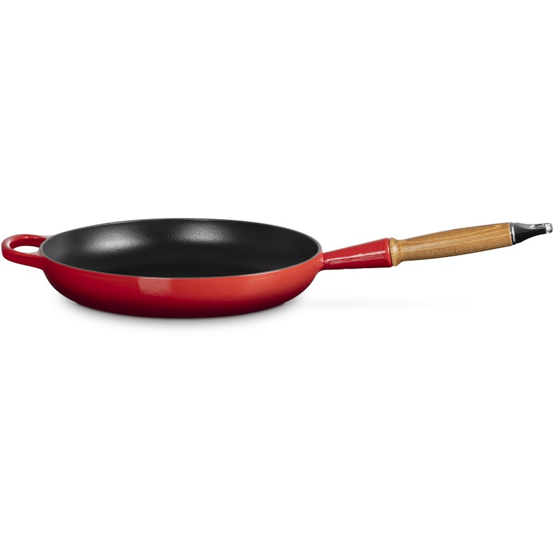 Signature Stekepanne Med Trehåndtak 28 cm, Cerise