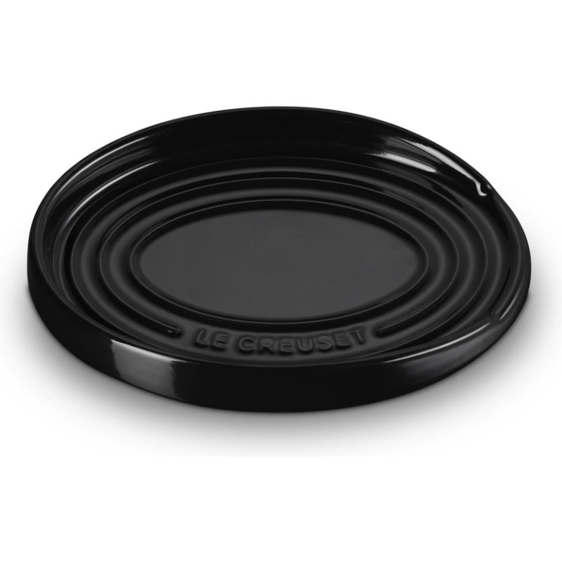 Signature Spoon Rest Oval, Black