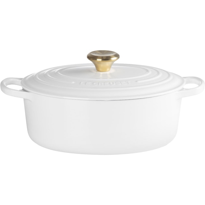 Signature Gryte Oval 27 cm, Hvit
