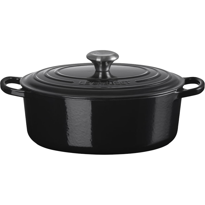 Signature Gryte Oval 27 cm, Sort