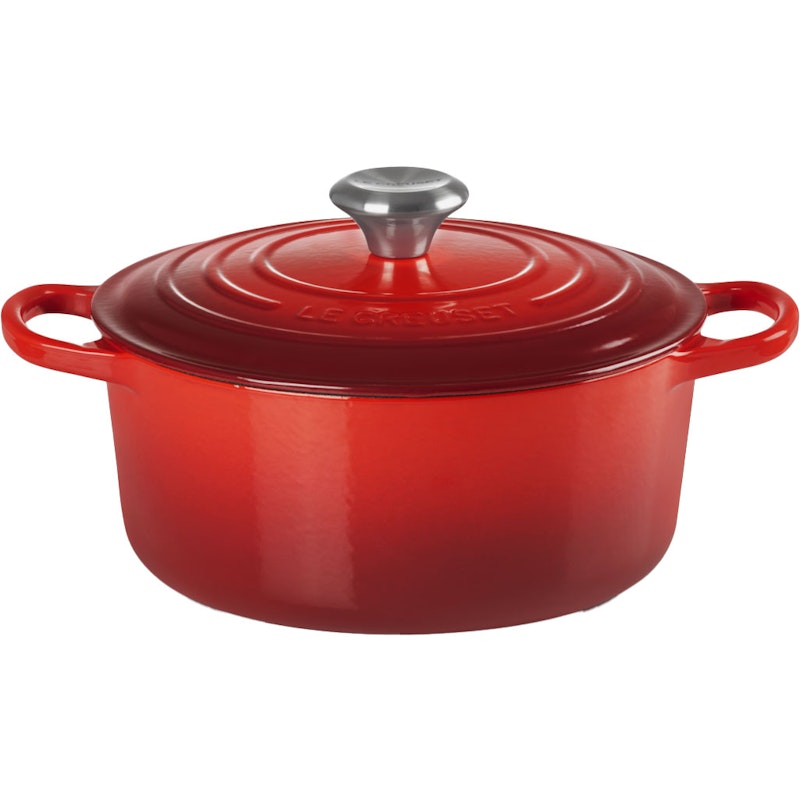 Signature Gryte Rund 24 cm, Cerise