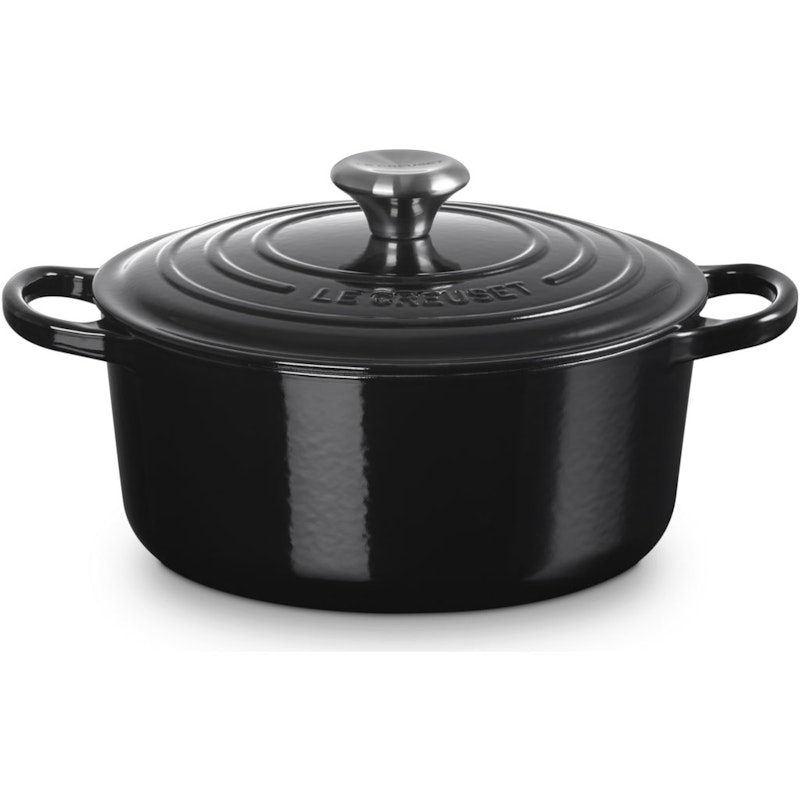 Signature Gryte Rund 24 cm, Sort