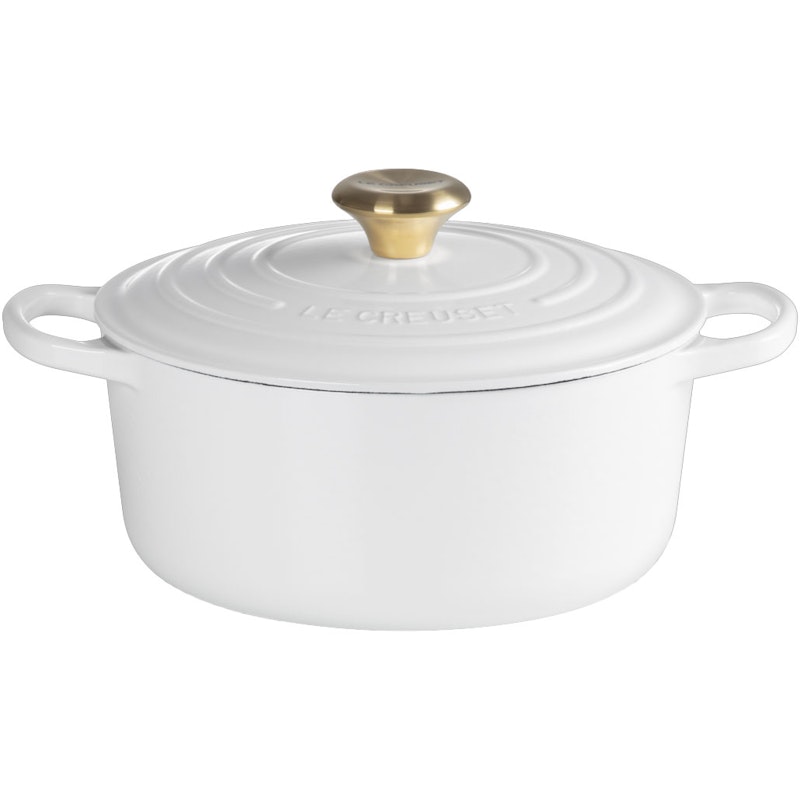 Signature Gryte Rund 24 cm, Hvit