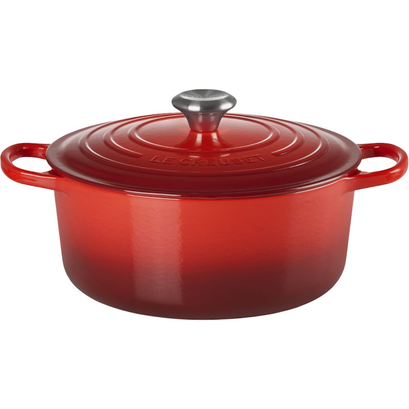 Signature Gryte Rund 26 cm, Cerise