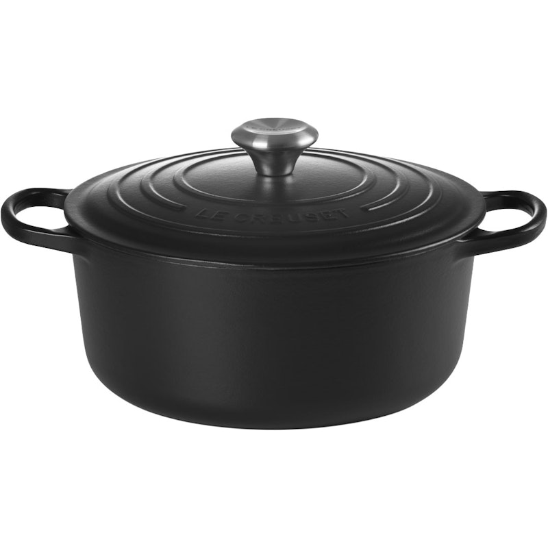 Signature Gryte Rund 26 cm, Matt Sort