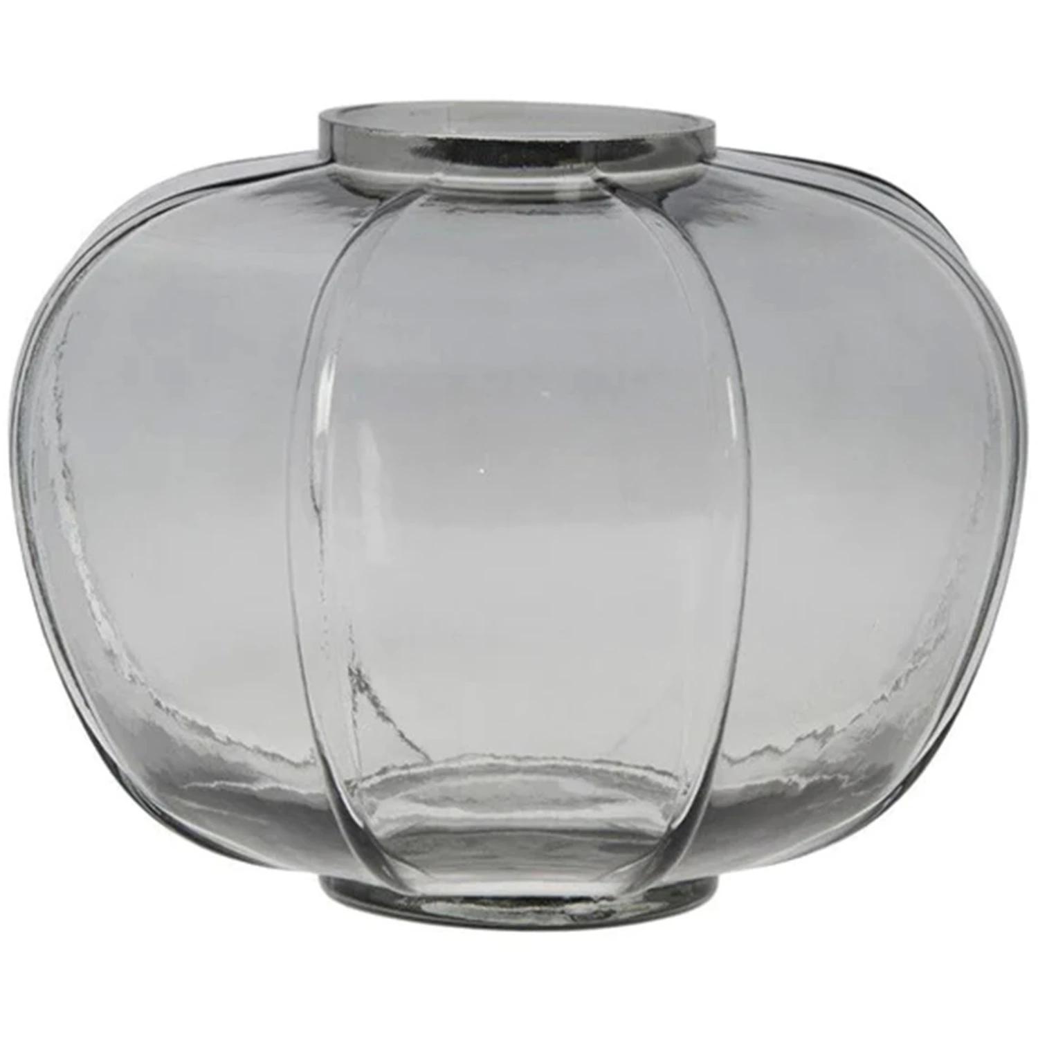 Lene Bjerre Dornia Vase 20 Cm M&oslash;rkegr&aring; -  Vaser Glass M&oslash;rk Gr&aring; - A00012257