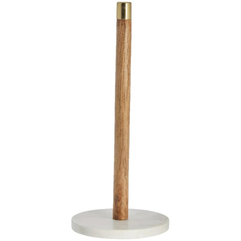 Elisse Kjøkkenrullholder H: 35 cm, Hvit Nature