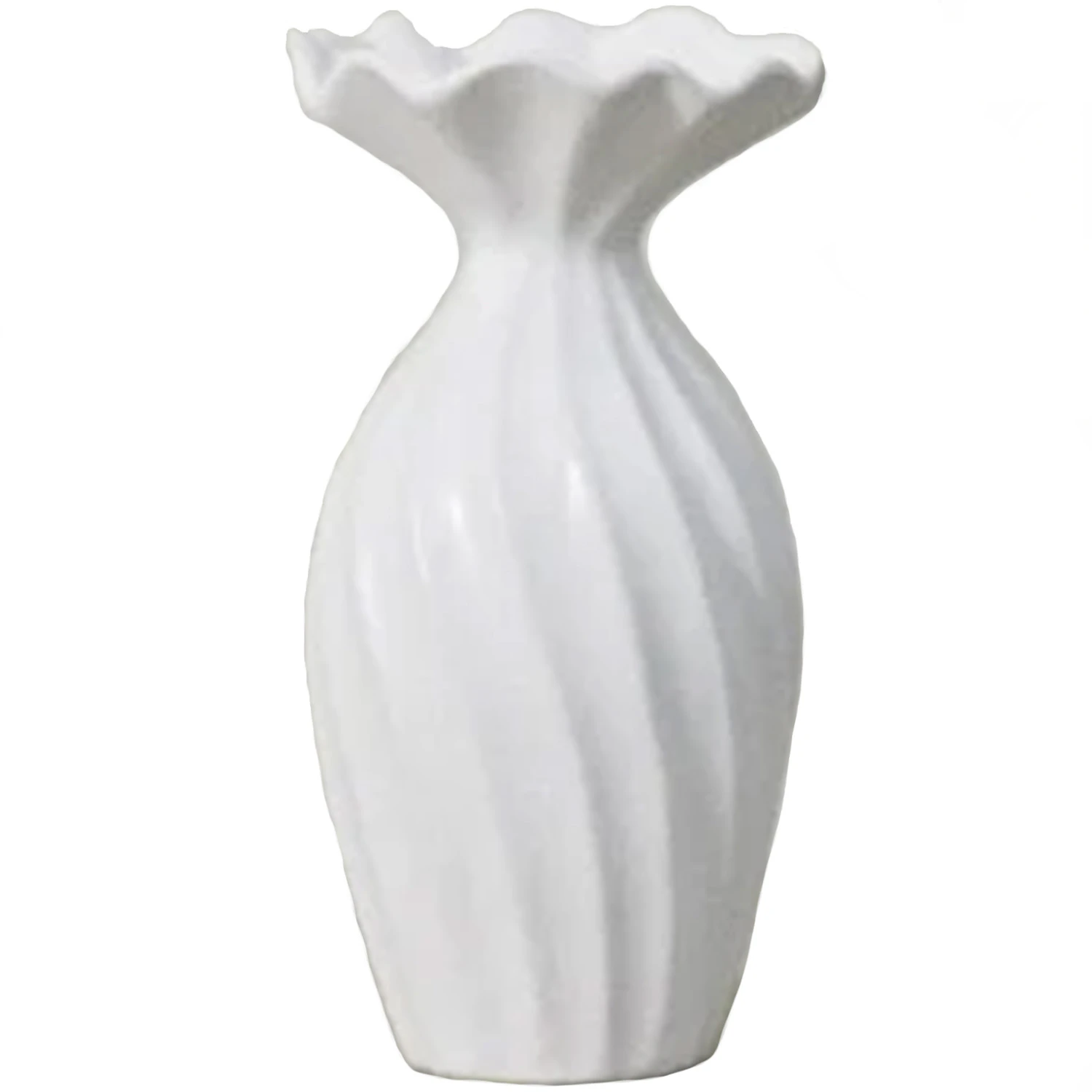 Lene Bjerre Susille Vase 25 Cm  -  Vaser Keramikk Hvit - A00024534