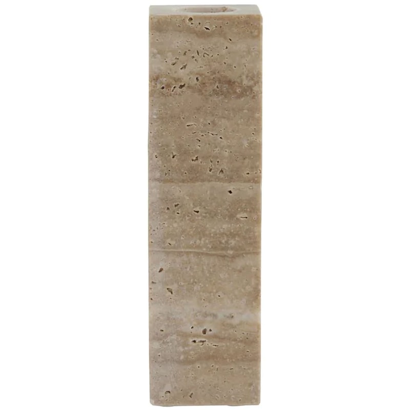 Travina Lyslykte Marmor 14 cm