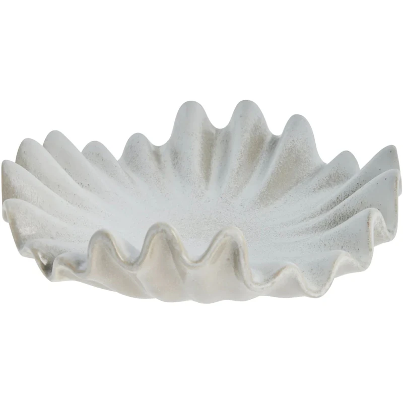 Viola Dekorativ Bolle Ø33,5 cm, Hvit