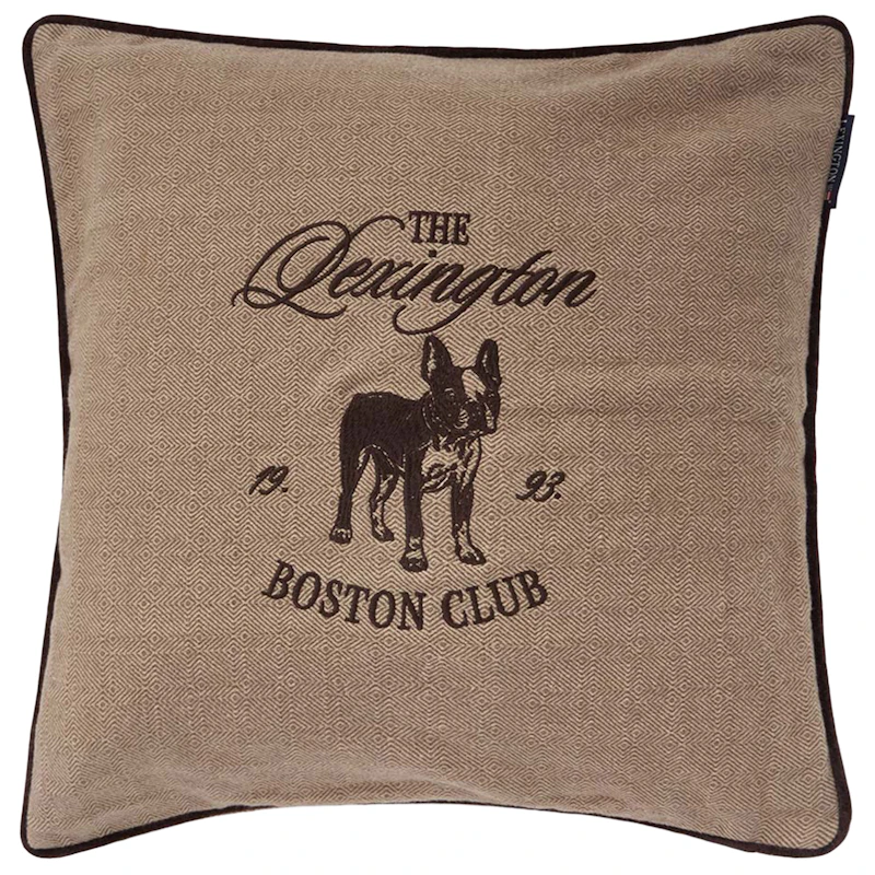 Boston Club Putetrekk 50x50 cm, Beige / Brun