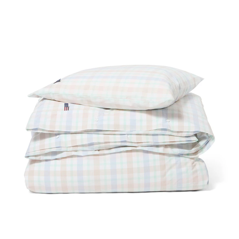 Dynetrekk Rutete 220x220 cm