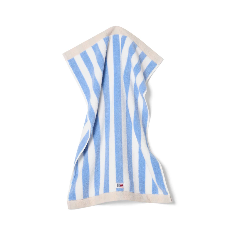 Håndkle 30x50 cm, Hvit / Sky Blue / Moonbeam