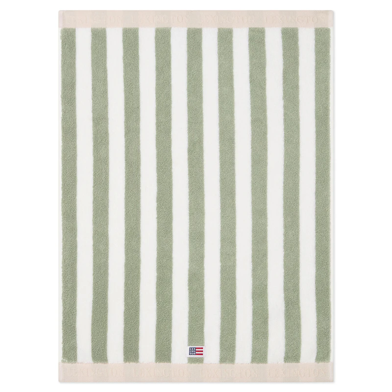 Håndkle 50x70 cm, Grønn / Hvit / Moonbeam