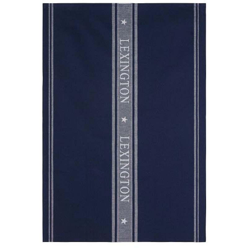 Icons Cotton Jacquard Star Kjøkkenhåndkle 50x70 cm, Dress Blue
