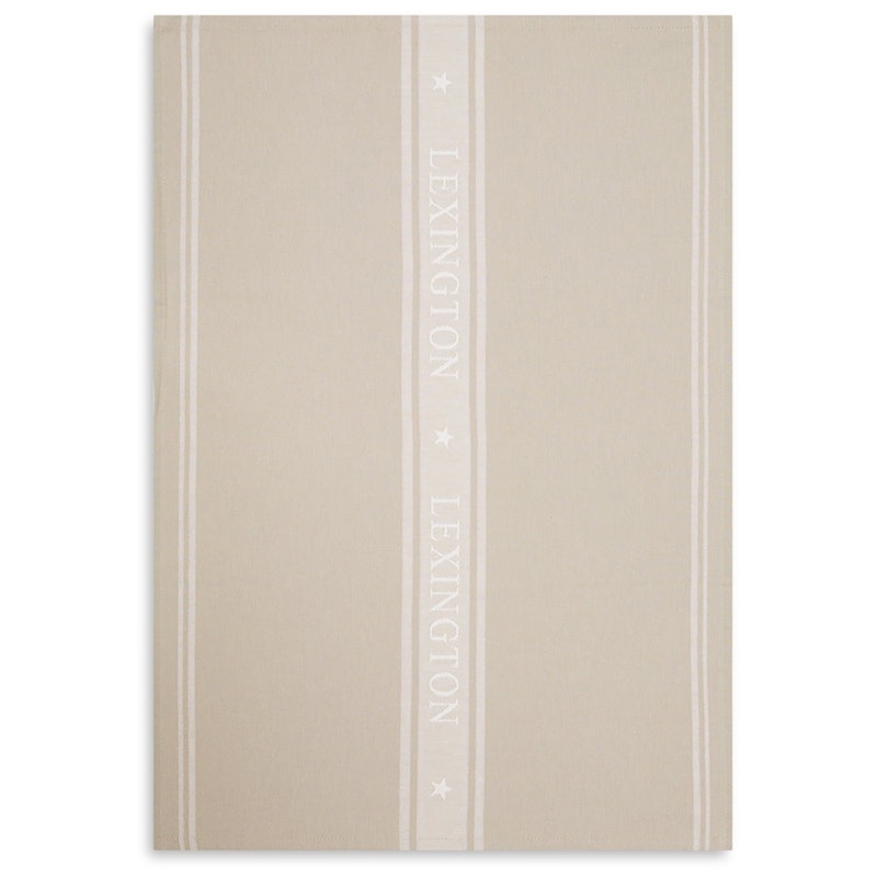 Icons Jacquard Star Kjøkkenhåndkle, Beige