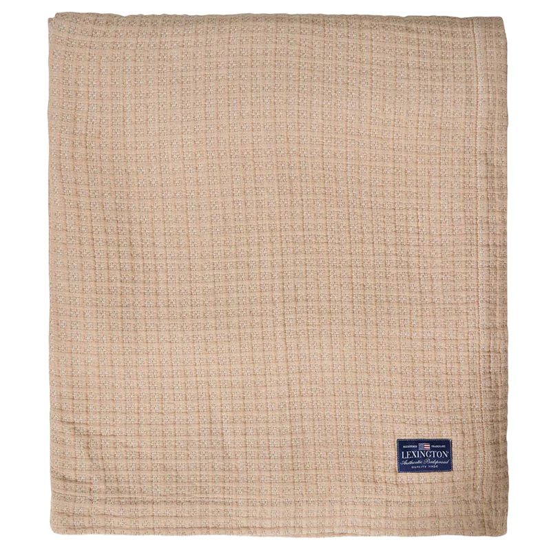 Jacquard Sengeteppe 160x240 cm, Fudge