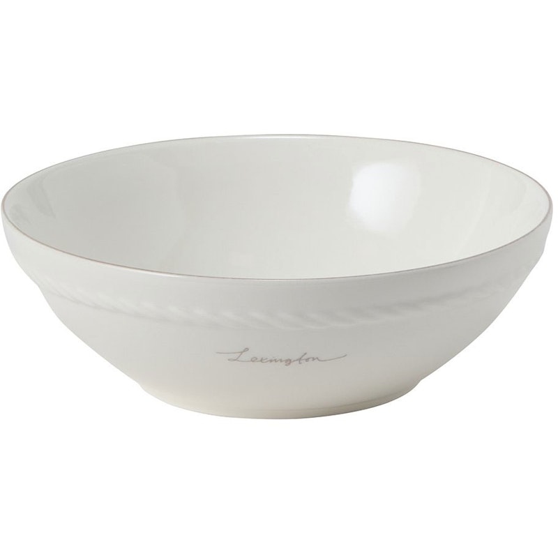 Lexington Porcelain Small Skål 15,5 cm 4-pk, Hvit / Beige