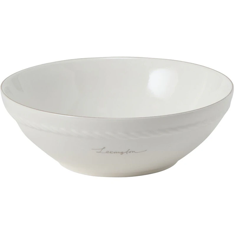 Lexington Porcelain Small Skål 15,5 cm 4-pk, Hvit / Beige