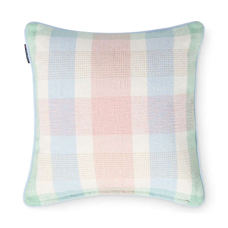 Putetrekk Rutete 50x50 cm