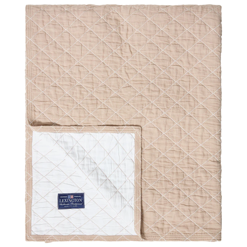 Sengeteppe 240x260 cm, Beige
