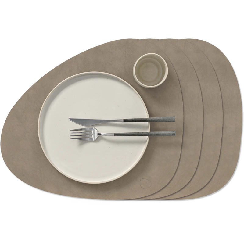 Curve L Nupo Spisebrikke 4-pk, Nomad Grey