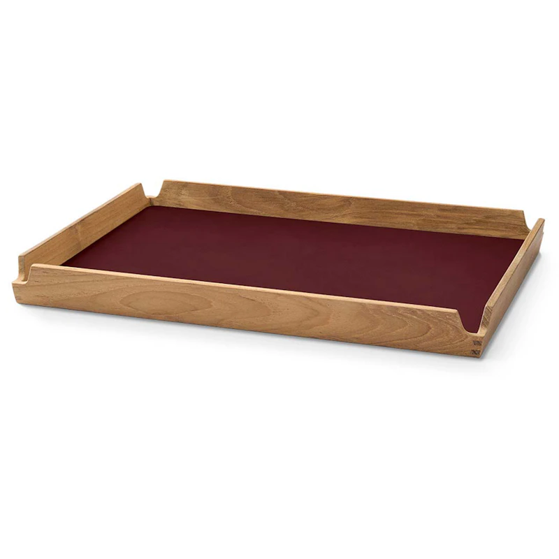 Airy Teak Brett Medium, Burgundy
