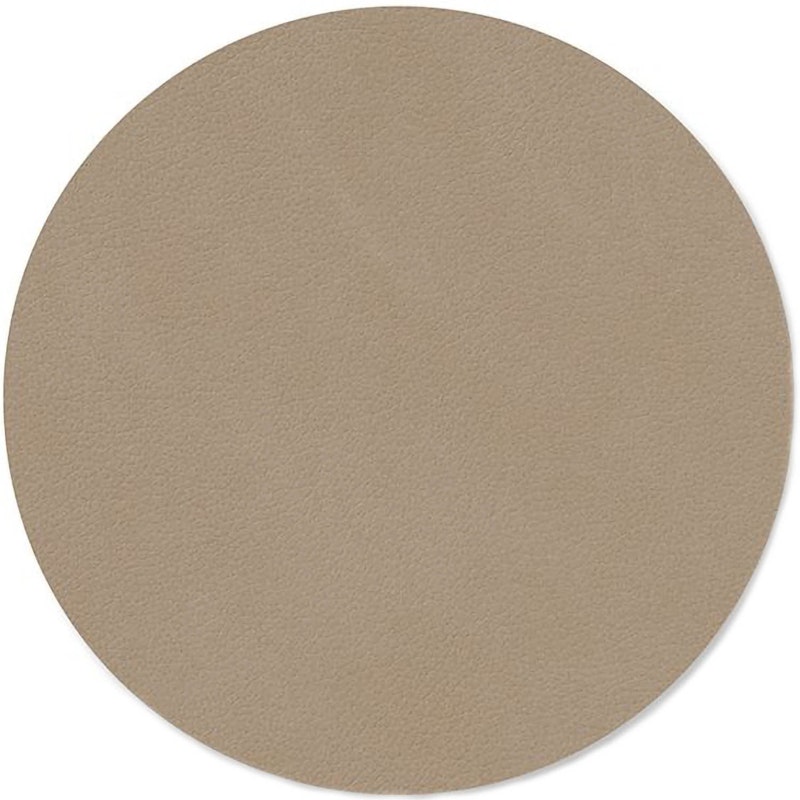 Circle Glassunderlegg Nupo 10 cm, Clay Brown