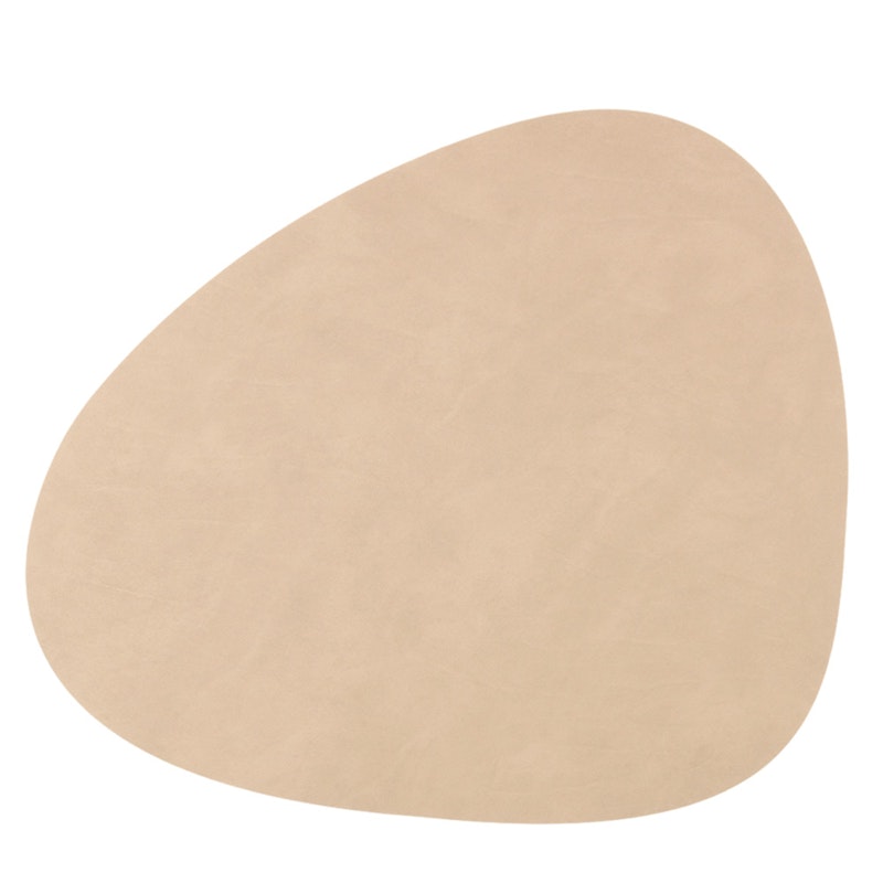 Curve L Bordmatte Nupo 37x44 cm, Sand