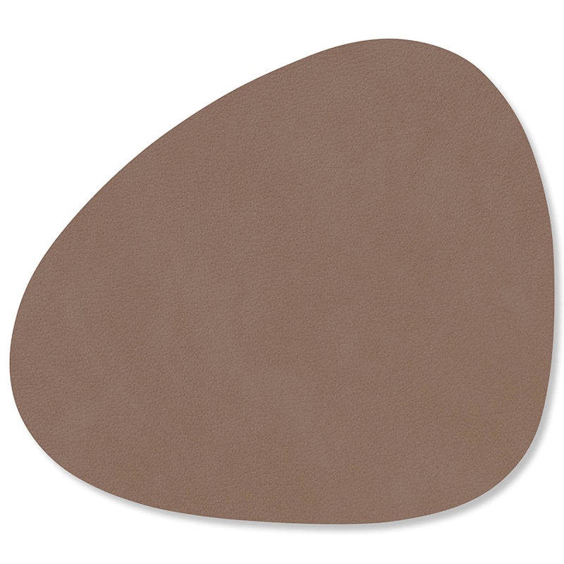 Curve Glassunderlegg Nupo 11x13 cm, Truffle