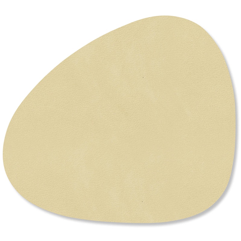 Curve Glassunderlegg Nupo 11x13 cm, Lemon Sorbet