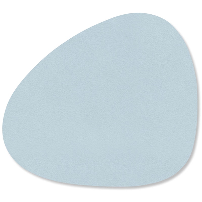 Curve Glassunderlegg Nupo 11x13 cm, Soft Sky