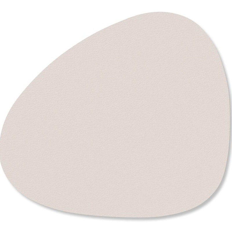Curve Glassunderlegg Nupo 11x13 cm, Soft Nude