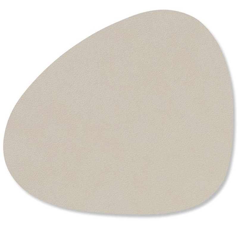 Curve Glassunderlegg Nupo 11x13 cm, Oyster White